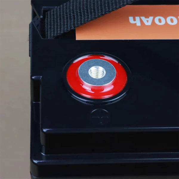 Tewaycell 12V 100AH LiFePO4 Battery Built-in Samrt 100A BMS With Bluetooth, Active Balancer