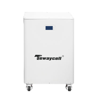 Tewaycell 20KWh LiFePO4 Battery 51.2V 48V 400Ah Solar Battery with Active Balancer for Home Energy Storage System
