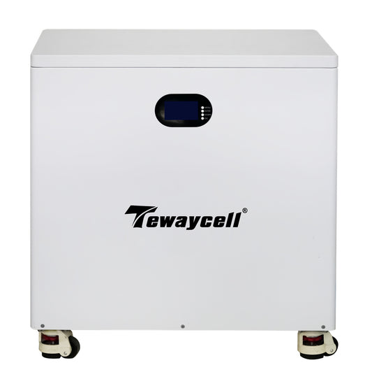 Tewaycell 51.2V 48V 600Ah LiFePO4 Battery 30KWh Lithium ion Battery Mobile ESS With Active Balancer for Home Energy Storage System