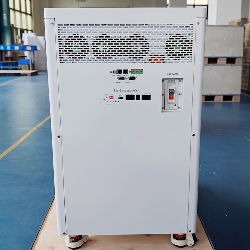 Tewaycell 51.2V 314Ah 16kWh All-in-One Energy Storage System LiFePO4 Battery with 10kW Three-Phase Hybrid Inverter, Smart BMS, MPPT & Active Equalization