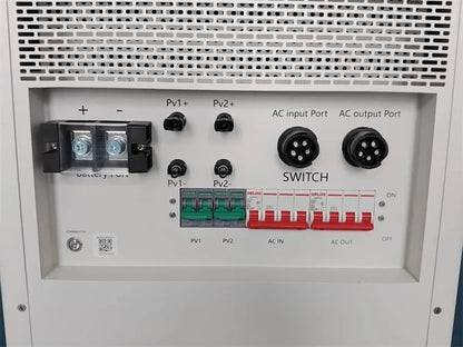 51.2V 400Ah 20kWh All-in-one Mobile ESS Built-in 10kW or 12KW Hybrid off-grid Three Phase Inverter 380V/400V,300A BMS,Equalization Module