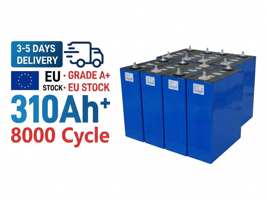 VALCON 314Ah LiFePO4 Battery Cells - Brand New Grade A+ with QR Code