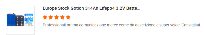 Customer review screenshot