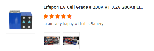 Customer review screenshot